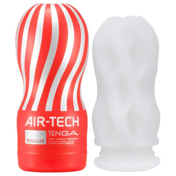 TENGA Air Tech Regular - πολλαπλών χρήσεων μαστίγομα (λευκό)