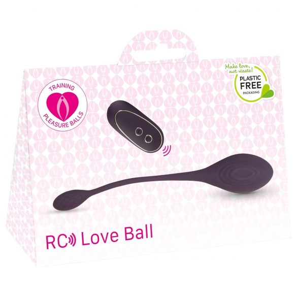 You2Toys RC Love Ball - μωβ δονητικό αυγό με τηλεχειρισμό