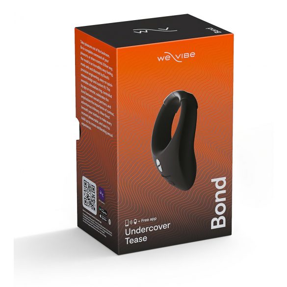 We-Vibe Bond - Έξυπνο δαχτυλίδι δόνησης (μαύρο)