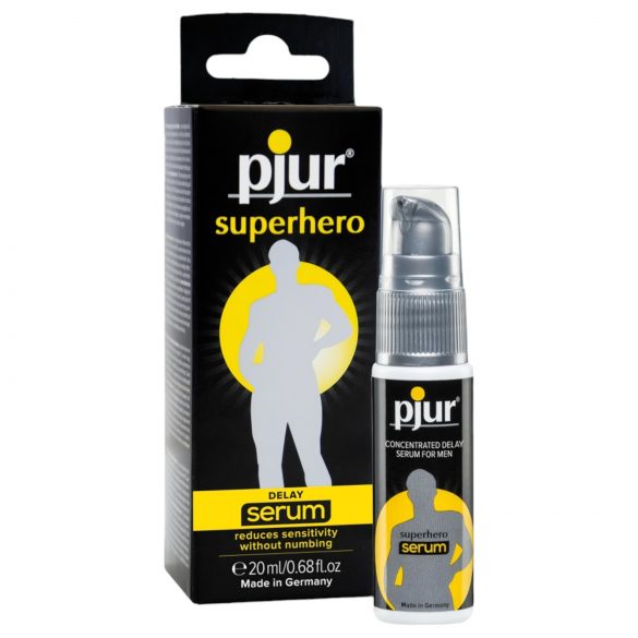 pjur Superhero - συμπυκνωμένος ορός καθυστέρησης (20ml)