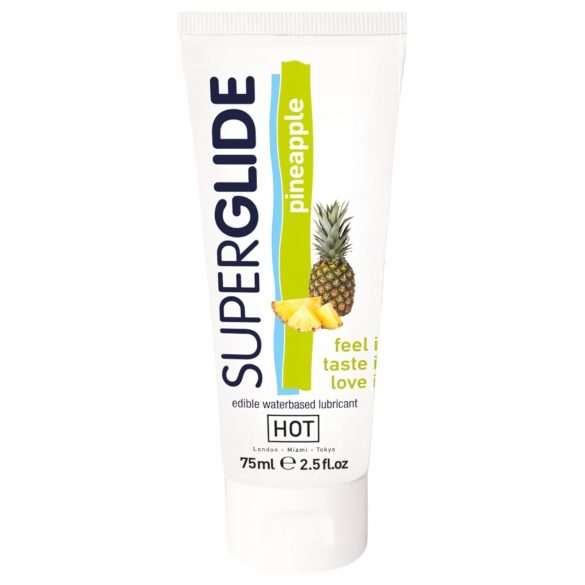 HOT Superglide Ανανάς - φαγώσιμο λιπαντικό (75ml)