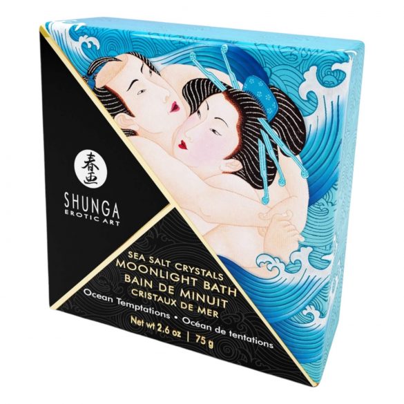 Shunga Ocean Breeze - άλατα μπάνιου με ανόργανα στοιχεία από την Νεκρά Θάλασσα (75γρ)