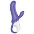 Satisfyer Magic Bunny - αδιάβροχο δονητής με κλειτοριδικό βραχίονα (μπλε)