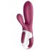 Satisfyer Hot Bunny - Έξυπνος θερμαινόμενος κλειτοριδικός δονητής (κόκκινο)