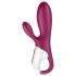 Satisfyer Hot Bunny - Έξυπνος θερμαινόμενος κλειτοριδικός δονητής (κόκκινο)