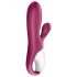 Satisfyer Hot Bunny - Έξυπνος θερμαινόμενος κλειτοριδικός δονητής (κόκκινο)