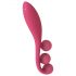 Satisfyer Tri Ball 1 - Επαναφορτιζόμενος πολυλειτουργικός δονητής (κόκκινο)