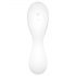 Satisfyer Curvy Trinity 5+ - Έξυπνος 2in1 δονητής (λευκό)