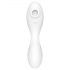 Satisfyer Curvy Trinity 5+ - Έξυπνος 2in1 δονητής (λευκό)