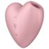 Satisfyer Cutie Heart - Κλειτοριδική δόνηση με κύματα αέρα (ροζ)