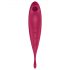 Satisfyer Twirling Pro: Έξυπνος 2σε1 δονητής κλειτορίδας (κόκκινος)