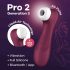 Satisfyer Pro 2 Gen3 - έξυπνος διεγέρτης κλειτορίδας (κόκκινο)