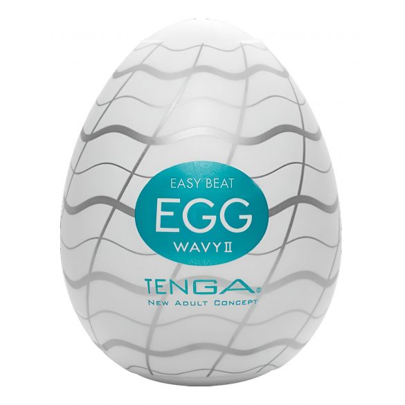 TENGA Egg Wavy II - Αυγό απόλαυσης (1 τεμ.)