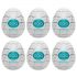 TENGA Egg Wavy II - Αυγά ηδονής (6 τεμάχια)