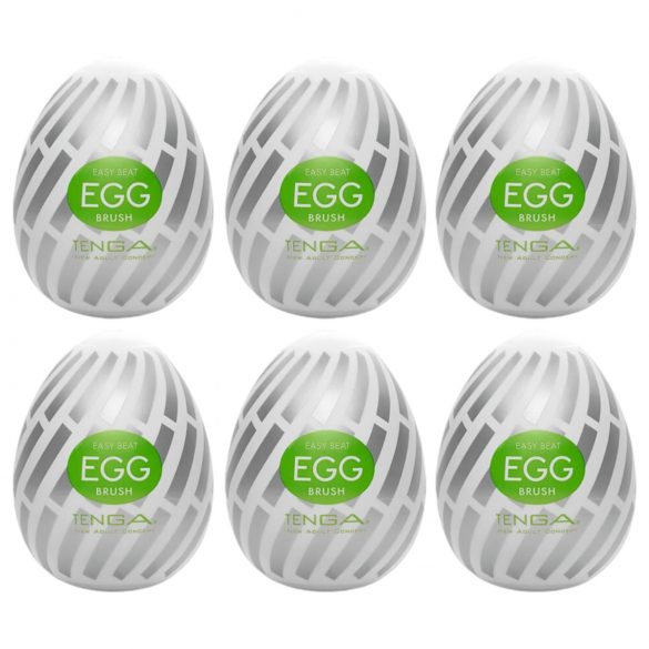 TENGA Egg Brush - Αυγοειδής Μάστερ (6τμχ)