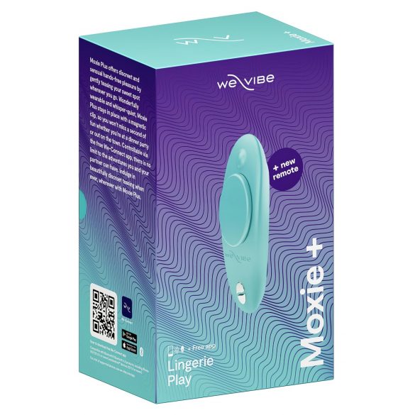 We-Vibe Moxie+ - Έξυπνος δονητής κλειτορίδας (τιρκουάζ)