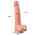 Ρεαλιστικό Διπλόστρωμα Dildo 25cm - Φυσικό Feel