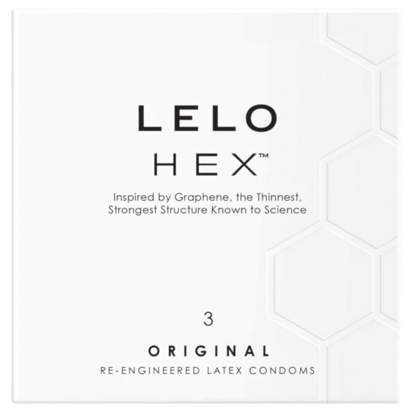 LELO Hex Original - πολυτελή προφυλακτικά (3 τεμ.)