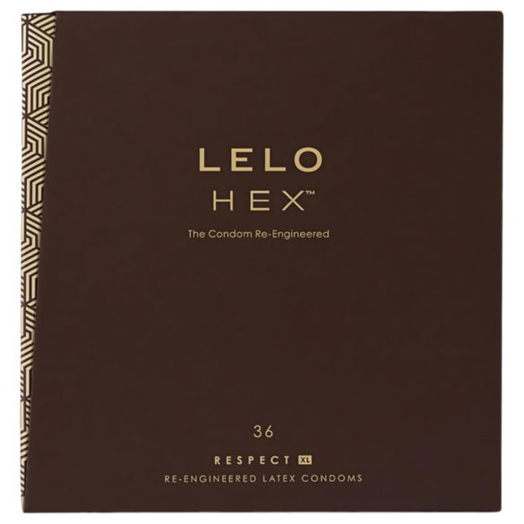 LELO Hex Respect XL - πολυτελή προφυλακτικά (36 τμχ)