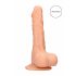 RealRock Dong 7 - Φυσικό dildo με όρχεις (17cm)