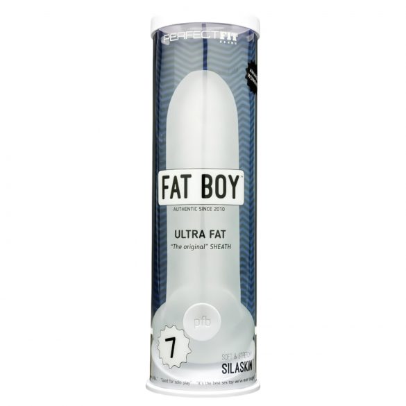 Fat Boy Original - πλούσια απόλαυση (19cm) - γαλακτερό λευκό