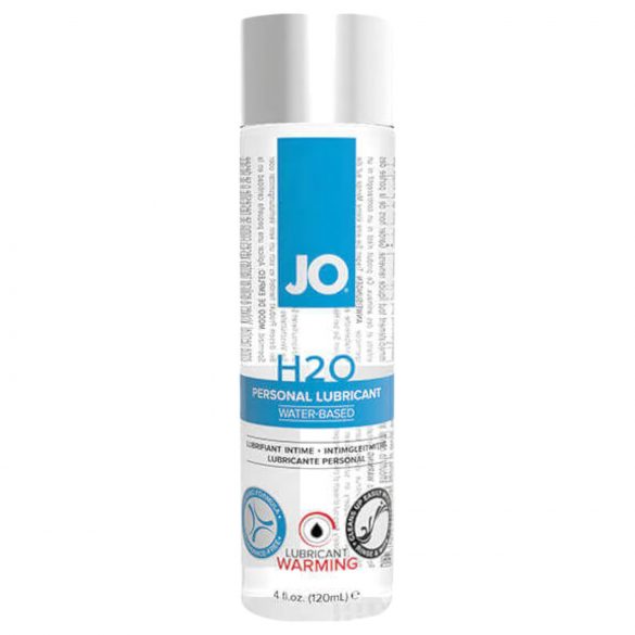 JO H2O - Θερμαντικό λιπαντικό με βάση το νερό (120 ml)