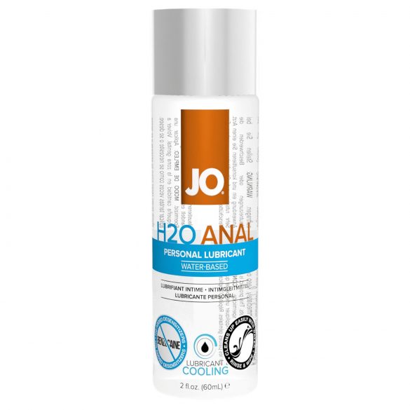 JO H2O Anal Cool - Δροσερό λιπαντικό νερού για αναλγία (60ml)