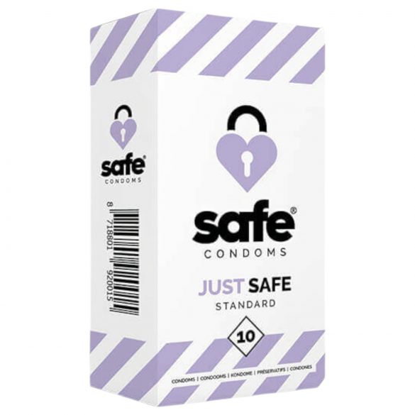 SAFE Just Safe - Βανίλια Προφυλακτικά (10 τεμ)