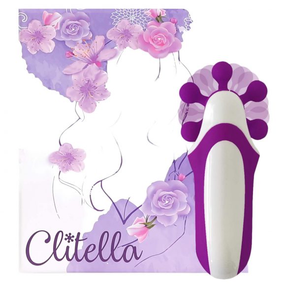 FEELZTOYS Clitella - επαναφορτιζόμενο, περιστρεφόμενο στοματικό παιχνίδι (μωβ)