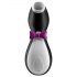 Satisfyer Penguin - αδιάβροχο κλειτοριδικό (μαύρο-λευκό)