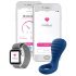 OHMIBOD Bluemotion Nex 3 - έξυπνο, δονητικό δαχτυλίδι (μπλε)