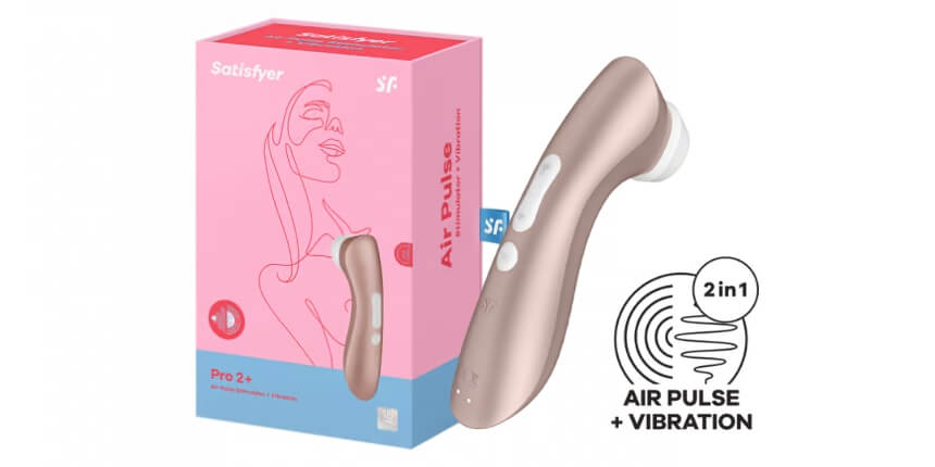 Satisfyer Pro 2+ - Επαναφορτιζόμενος Κλειτοριδικός Διεγέρτης